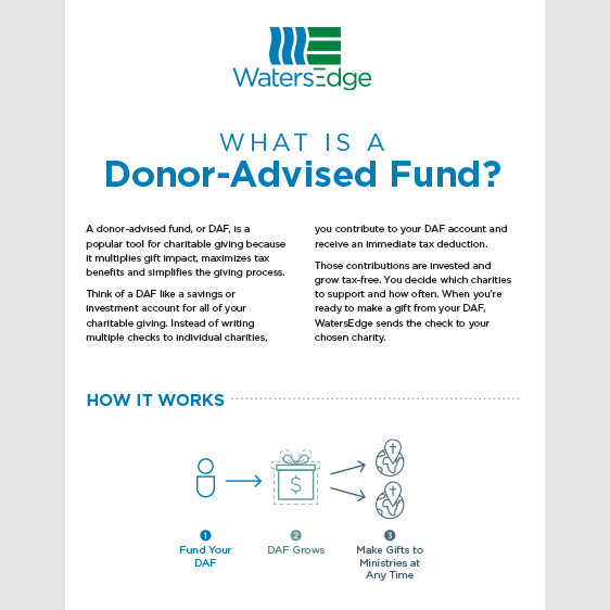 Donor-Advised Fund Handout