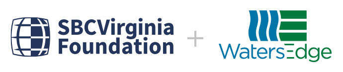 VA-new-Plus-WatersEdge -145h SBC Virginia Foundation plus WatersEdge logo
