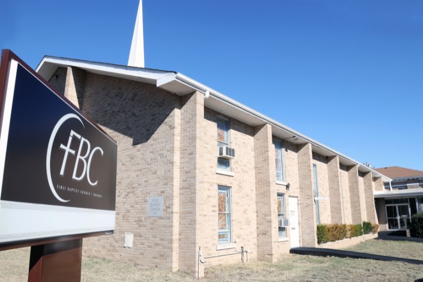 Exterior of FBC Okemah