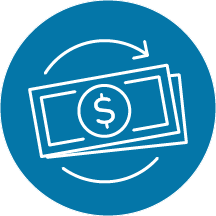 dollar bills icon